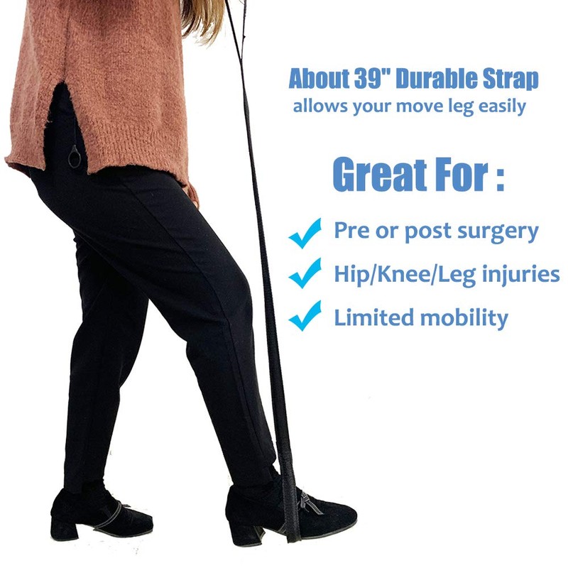Leg Lifter for After Knee Surgery Hip Replacement Recovery Kit