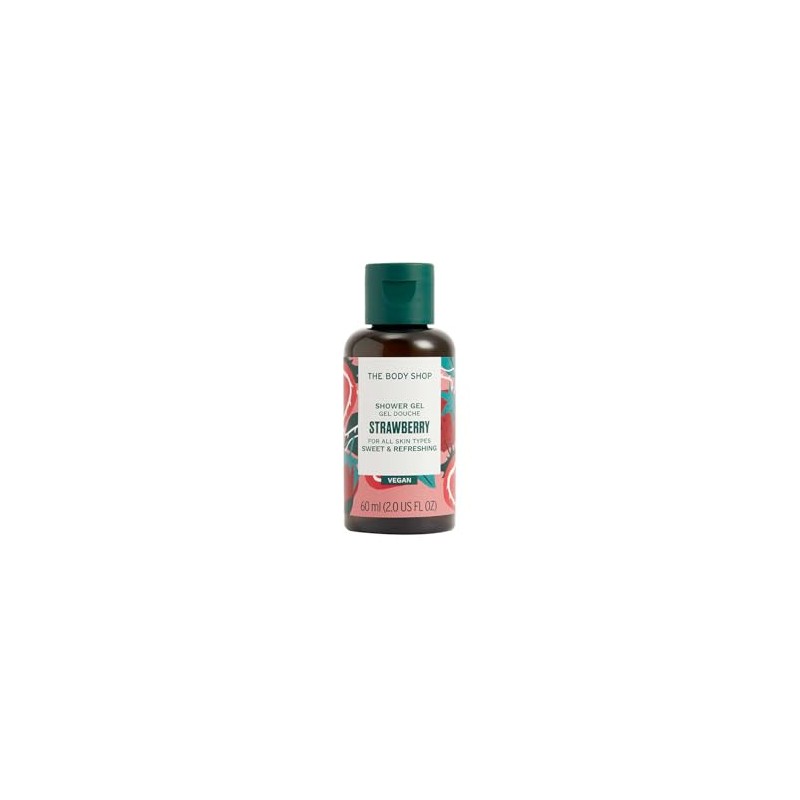 The Body Shop Shower Gel ST (Scent: Strawberry) 2.4 fl