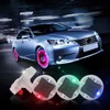 4 Pcs Flash Wheel Tire Light, MACHSWON Colorful LED Solar