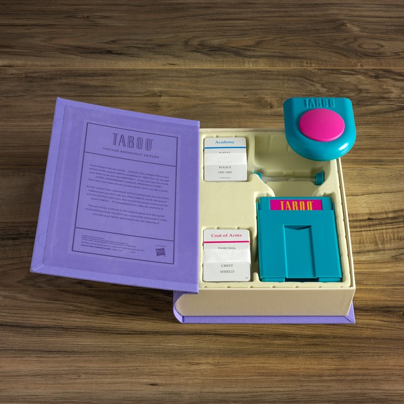 WS Game Company WS Game Company Taboo Vintage Bookshelf Edition
