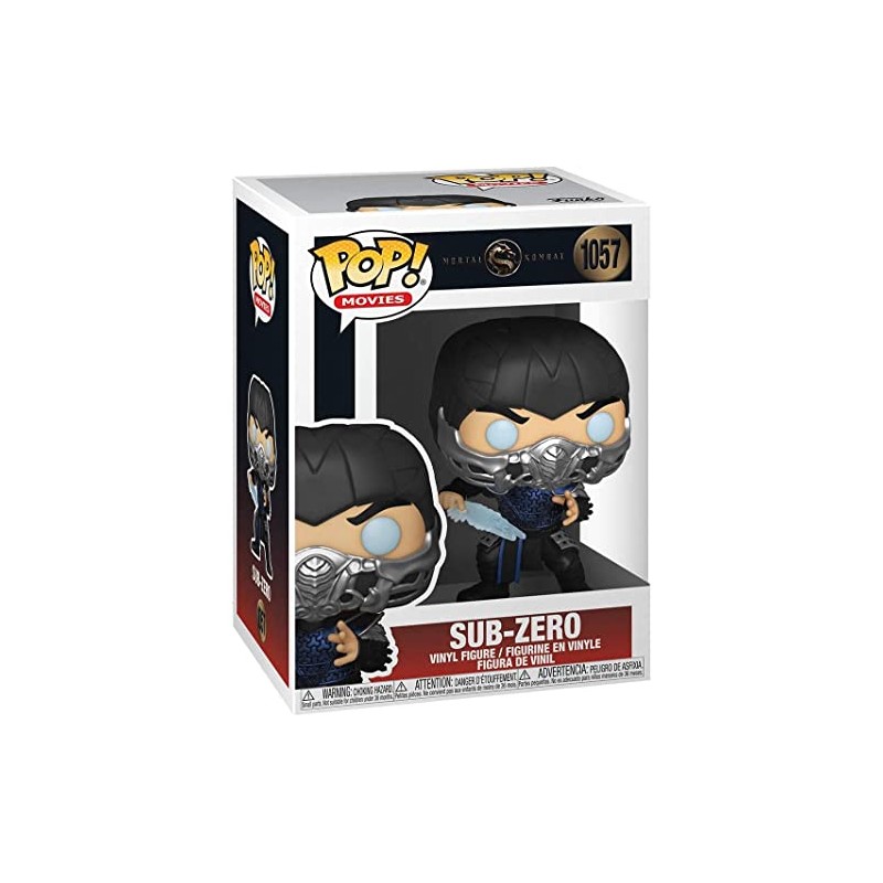 POP Movies: Mortal Kombat- Sub-Zero Pop! Vinyl Figure (Bundled with