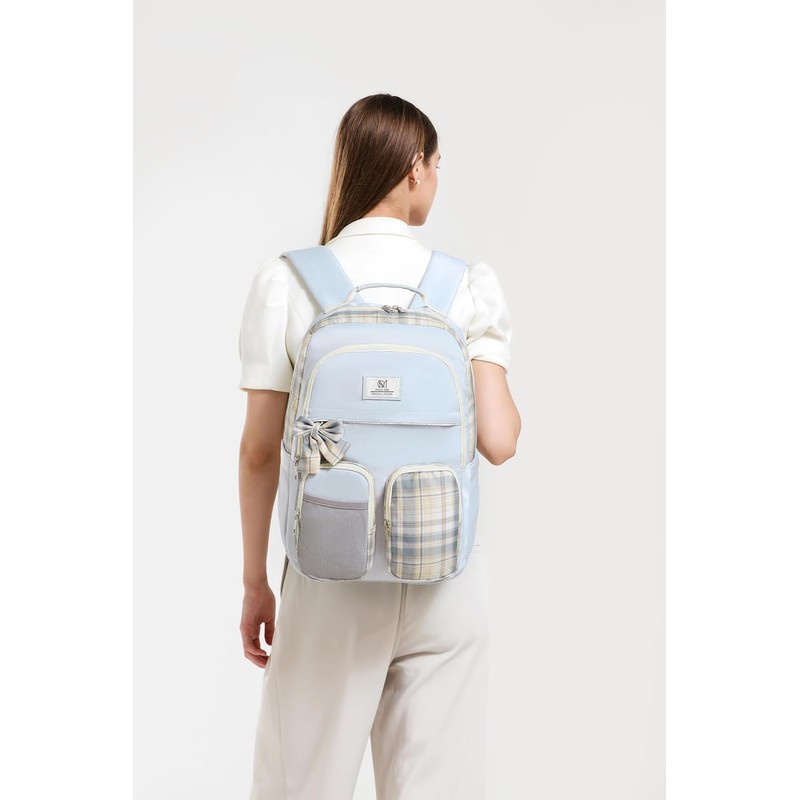 Mochila para niñas para escuela, adolescentes, bonita bolsa de libros
