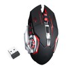Thunder Wolf Q13 Charging Mute Wireless Mouse Gaming Business Luminous