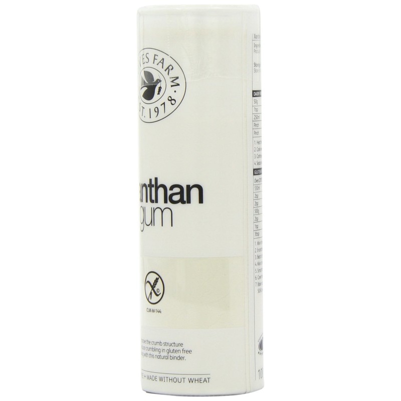 Doves Farm Organic Xantham Gum 100 g (Pack of 4)