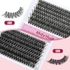 Mayhug Cluster Lashes D Curl Individual Lashes 280pcs Lash Clusters
