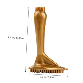 VICASKY 3pcs Handheld Magnetic Acupoint Massage Brush Set for Abdomen and Legs Portable Manual Massager Tool for Muscle Relief