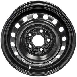 Dorman 939-239 15 x 5.5 In. Steel Wheel Compatible with Select Hyundai Models, Black