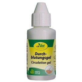cdVet Naturprodukte Durchblutungsgel 100 g - Hunde - Pflegemittel - versrogt die Haut - fördert eine optimale Durchblutung - versorgt mit Nährsubstanzen + Pflegesubstanzen - pflegend + erfrischend -