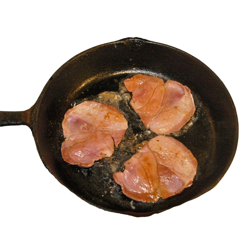 Country Ham and Pancakes (Gingerbread Pancakes)