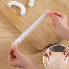 Lecute 100 Bolsas Film Cubrir Alimentos Comida Pelicula Cocina
