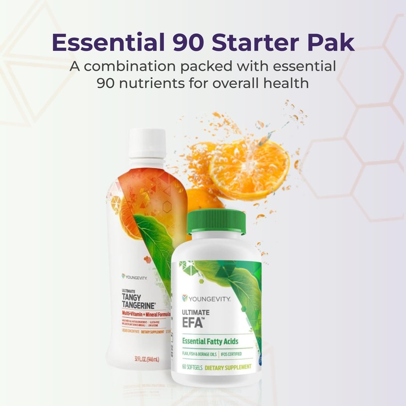 Youngevity Essential 90 Pak - Ultimate All-in-One Multivitamin Combo -
