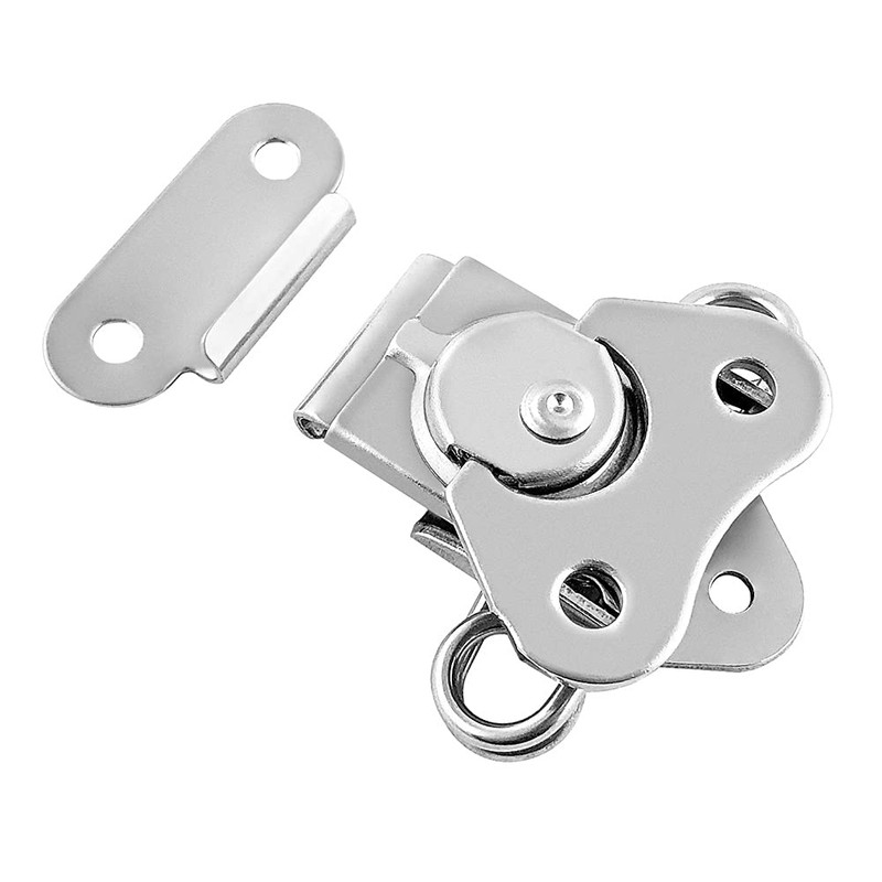 QWORK Heavy Duty Stainless Steel Latch for Flight Cases and