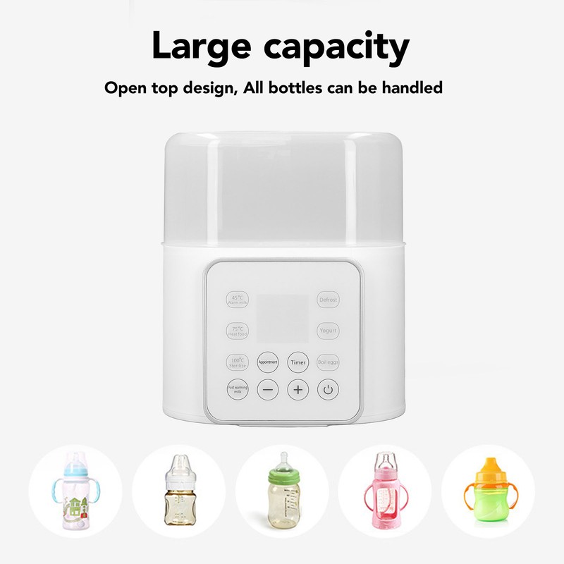 2 In 1 Double Bottle Heater Multi Functional Cleaning Automatic