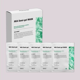 Sante Acca semi-gel mask pack 1 box 5 sheets Houttuynia cordata trouble soothing / 상떼 아카 세미겔 마스크팩 1박스 5장 어성초 트러블 진정