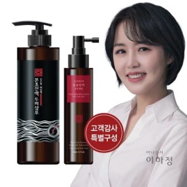 Kim Sohyung Hemile [Kim So-hyung Hemile] Herbal Scalp Serum Tonic 150ml*1 + Herbal Essence Hair Loss Shampoo 500ml*1 / [김소형헤밀레] 본초 두피세럼 토닉 150ml*1개+본초진액 탈모샴푸 500ml*1통