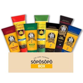 Turun & Auran Mustard 275g (Pack of 6) - Pick Any 6 Tubes from Many Flavors Finnish Mustard Mix Set in a Söpösöpö Box SOPOSOPO