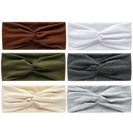 Elastic Soft Headbands For Women Vintage Headwraps Fashion Cross Knot Hair Scarf Hair Accessories (UNIQUE)