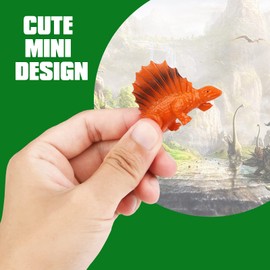 Dreamon Dinosaurier Figuren Spielzeug Set Mini Dino Geburtstag Deko Tortendeko Weihnachten Geschenke Dinosaurier Spielzeug für Kinder ab 3 4 5 Jahren