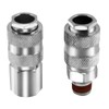 YOTOO 8pcs 1/4" BSP Air Line Connectors Euro Hose Compressor