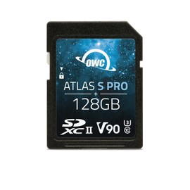 OWC Atlas Pro S 128GB SDHC/SDXC UHS-II V90 Media Card