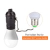 Fayelume E26 Pull Chain Light Socket, Aluminum Lamp Socket Replacement,