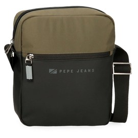 Pepe Jeans Jarvis Handbag, dark green, Tablet Messenger Bag