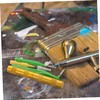 SHINEOFI Professional Airbrush Cleaning Kit Airbrush Cleaning Brush Set Accessory