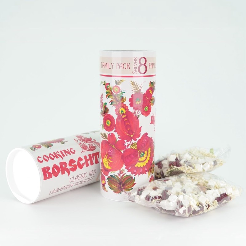 Classic Red Ukrainian Borscht - Soup Mix with Beets -