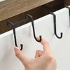 CHFEZOCO Over the Door Hooks, Double Design Coat Hooks for