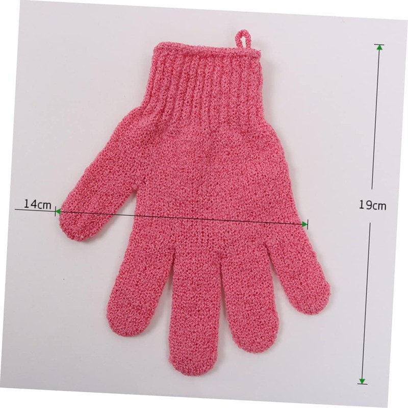 Guantes de Baño Exfoliantes de Cinco Dedos KALLORY x 5