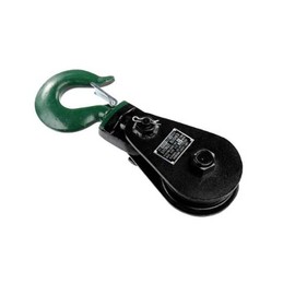 US Cargo Control 4180 Snatch Block with Hook (3/4 Inch Wire x 6 Inch Sheave)