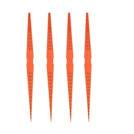 ULTECHNOVO Auto Car Vehicle Measuring Tool, 4 Pcs Taper Gauge Tool Car Door Panel Gap Alignment Gauge Plastic Panel Auto Tool