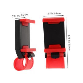 GRIRIW 2pcs Car Steering Wheel Phone Mount Universal Dashboard Phone Clip Easy Installation for Safe Driving