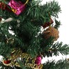 19.7inch Tabletop Christmas Tree Mini Artificial Decorated Christmas Tree Set