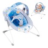 Silla Mecedora Para Bebe Con Vibracion Y Melodias Color Azul