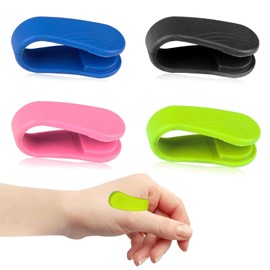 Set mit 4 Akupressur-Armbändern zur Linderung von Panikattacken, Kopfschmerzen, Stress, Angst, Anspannung, Furcht und Schmerzen