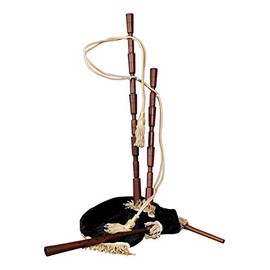 Roosebeck Medieval Sheesham Bagpipe without Mounts with Black Velvet Cover