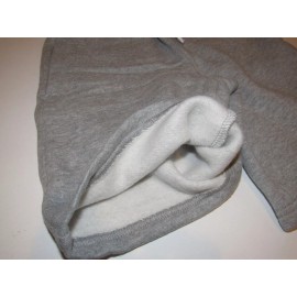 Gymboree Boys Gymboree Gray Jersey Shorts Sz 5 NEW Knit Solid Pull-On Fuzzy Elastic Waist