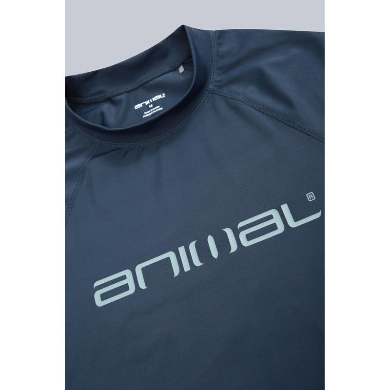 Animal Sonny Mens Logo Rash Vest - Quick Drying Top