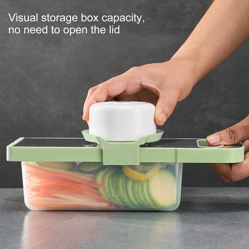Vegetable Cutter Multifunctional Rustproof Veggie Potato Chopper Garlic Chopper for