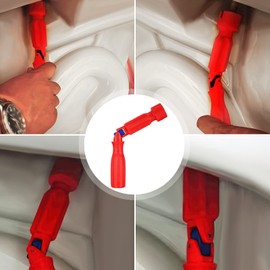 ALLOMN Toilet Seat Fitting Tool, Universal Toilet seat Installation Key, Toilet Seat Repair Wrench, 10/13/17mm Professional Universal Plastic High-Strength Installation Key