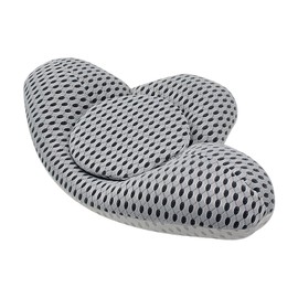 Lumbar Pillow Lumbar Pillow Polyester Pillow Back Support Adjustable Lumbar Pillow Bed 3D Mesh Pillow Sleeping Pillow Back Cushion Car Office Wheelchair