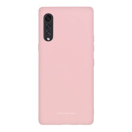 Molan Cano Funda Case de Silicon Suave Protector Acabado Mate para Lg Velvet (Rosa)