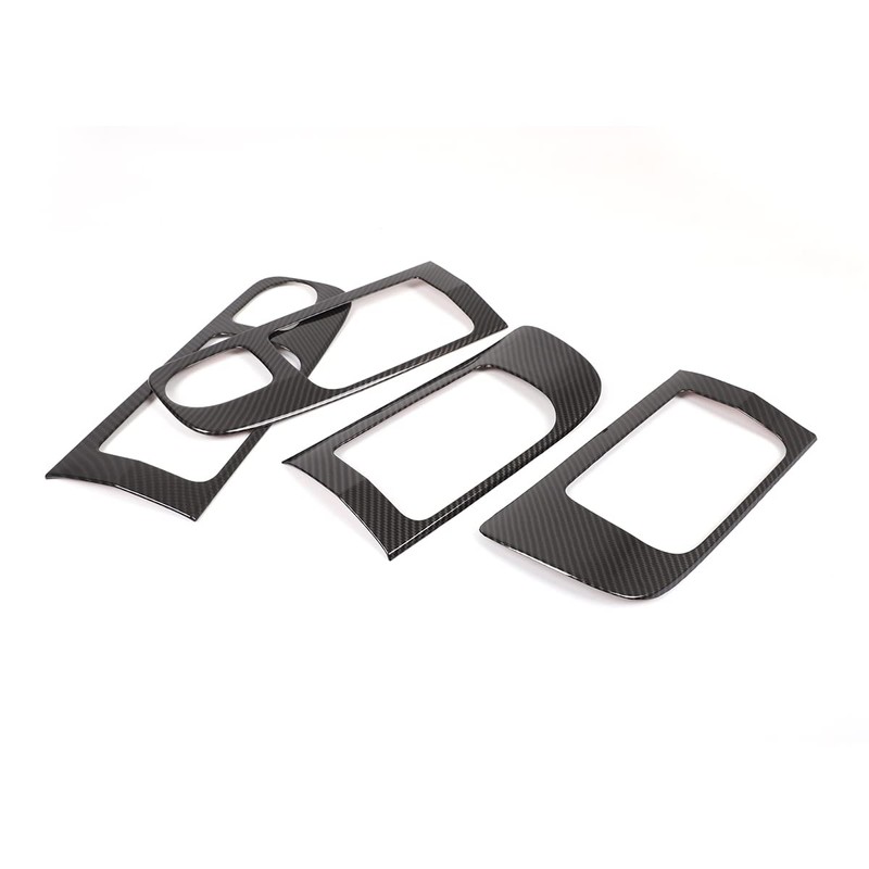 LLKUANG Car Inner Door Handle Frame Panel Cover Trim for