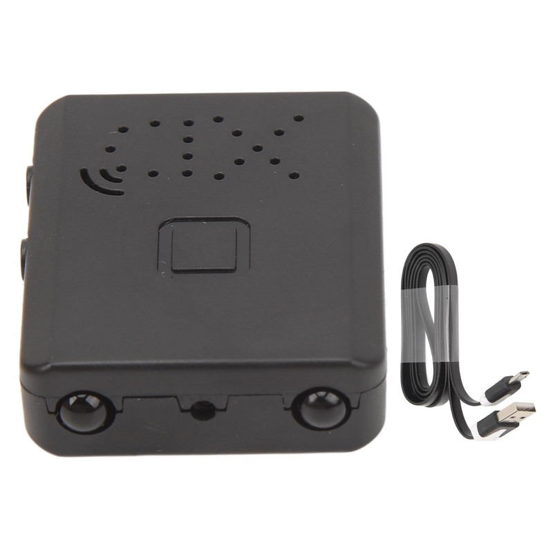 Portable Small Nanny Cam, Mini Camera with 1080P HD NightVision,