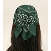 Fosys Bandana, 100% Cotton, Cashew Nut Pattern, 21.7 x 21.7