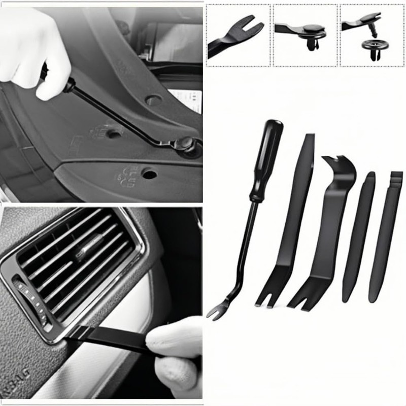Jindizi 5-piece Set of 5 Car Interior Upholstery Removal Panel