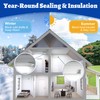 Wintcomfort Insulation Cover for Attic Stairs, Ceiling Vent & Attic
