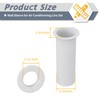 Flamorrow Mini Split Cover Wall Sleeve for Air Conditioning Line
