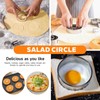 6 Pcs Stainless Steel Round Cookie Cutter Set (2, 3,